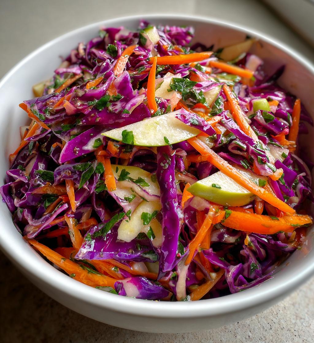recettes chou rouge salade - detail 1