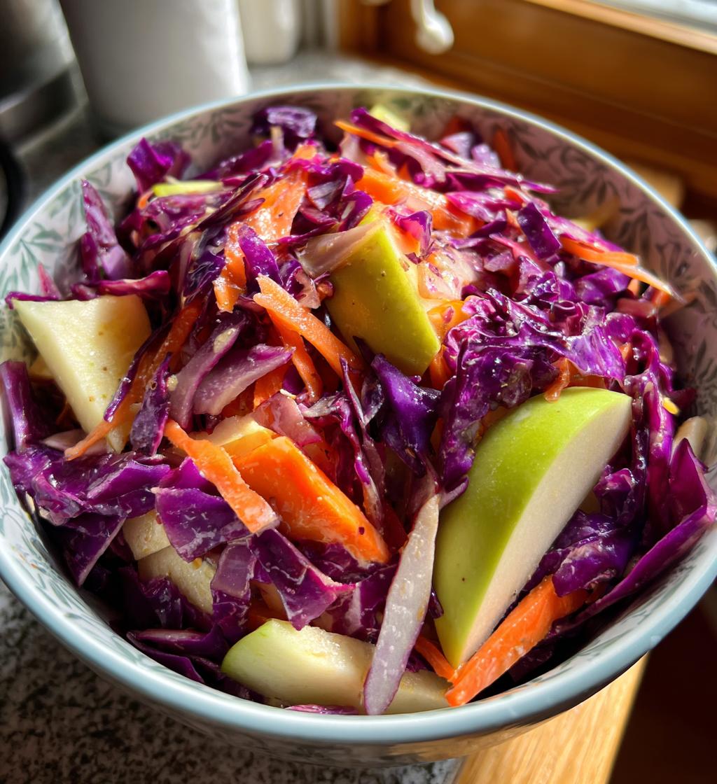 recettes chou rouge salade