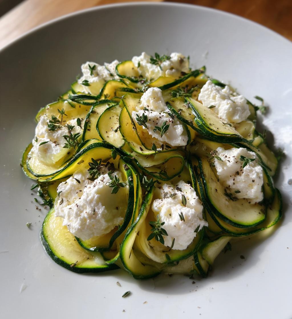 recettes courgettes chevre frais