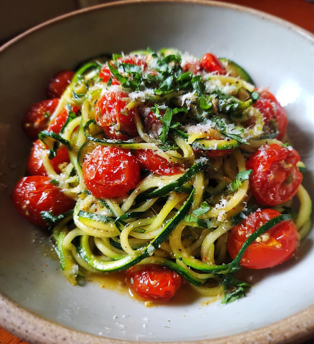 recettes courgettes spaghettis - detail 1