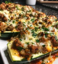 recettes courgettes viande hachée