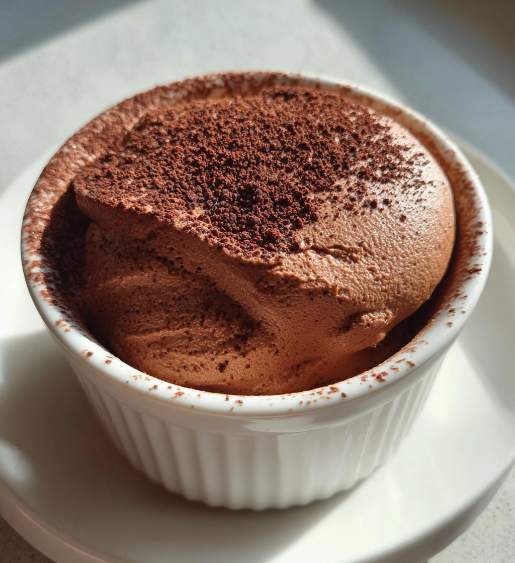 recettes de mousse au chocolat