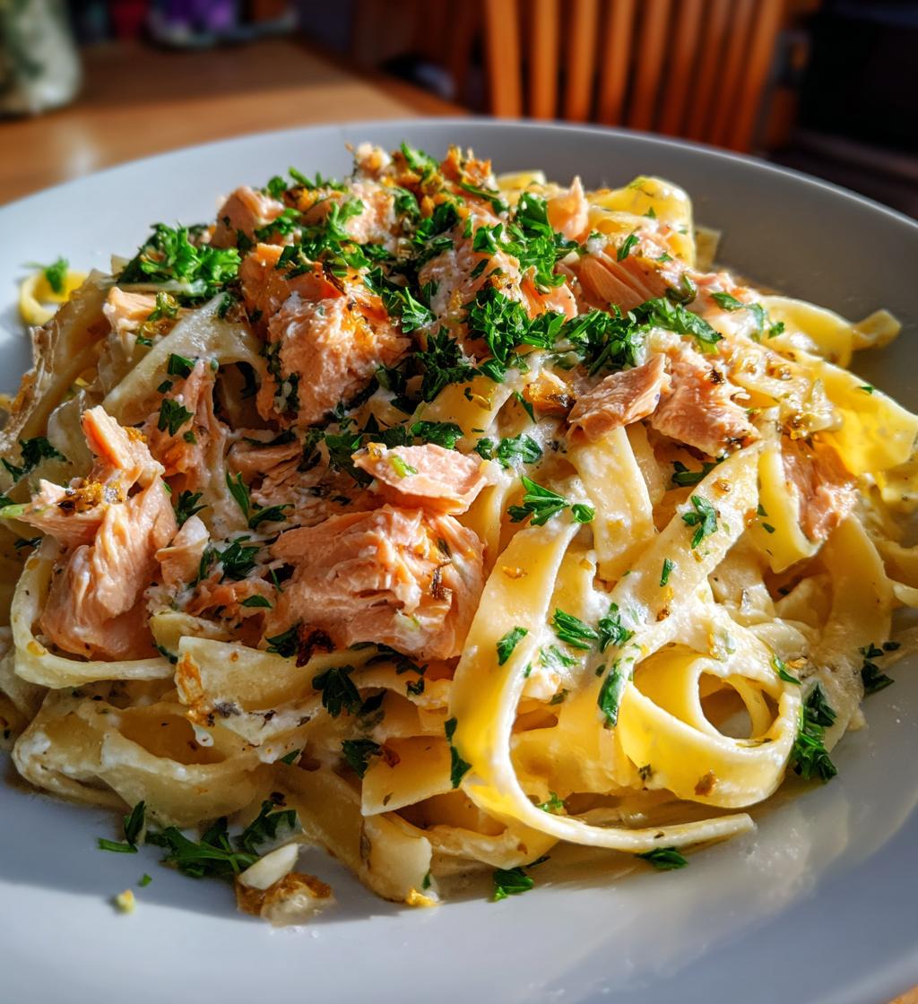 recettes de pates au saumon - detail 1
