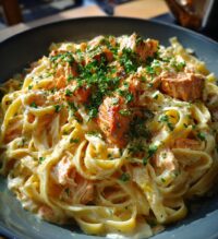 recettes de pates au saumon