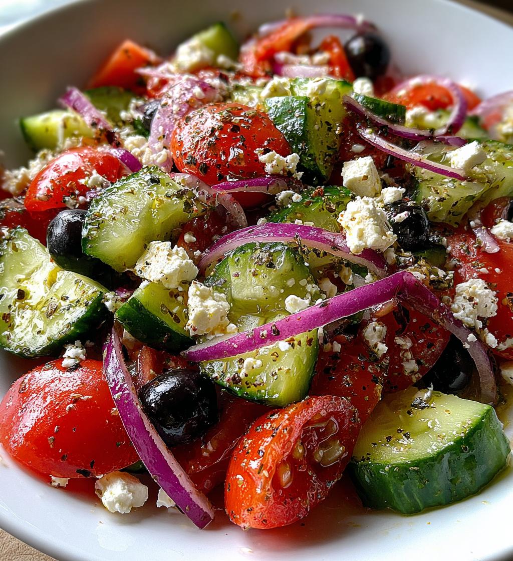 recettes de salade grecque
