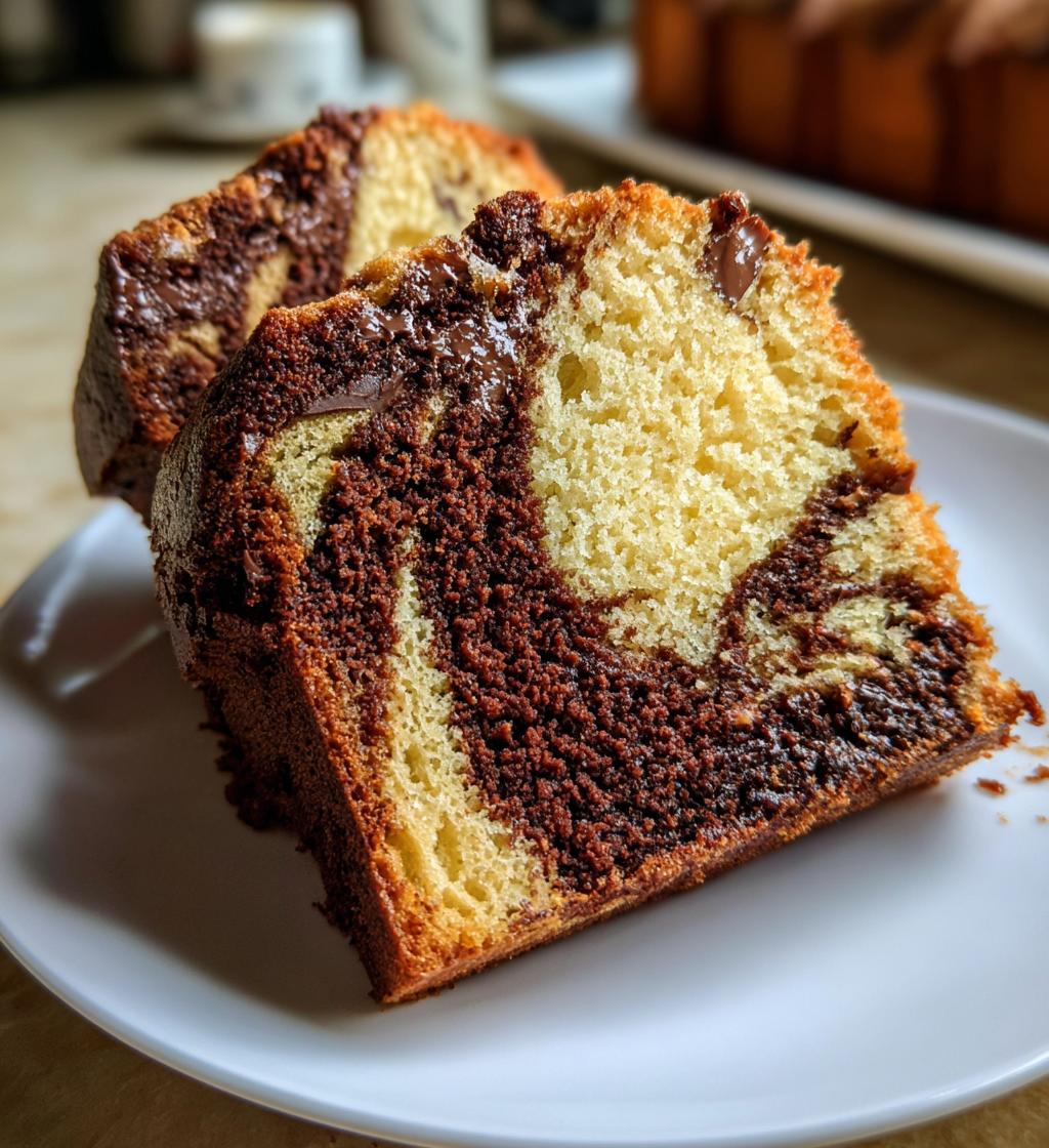recettes gateau marbré - detail 1