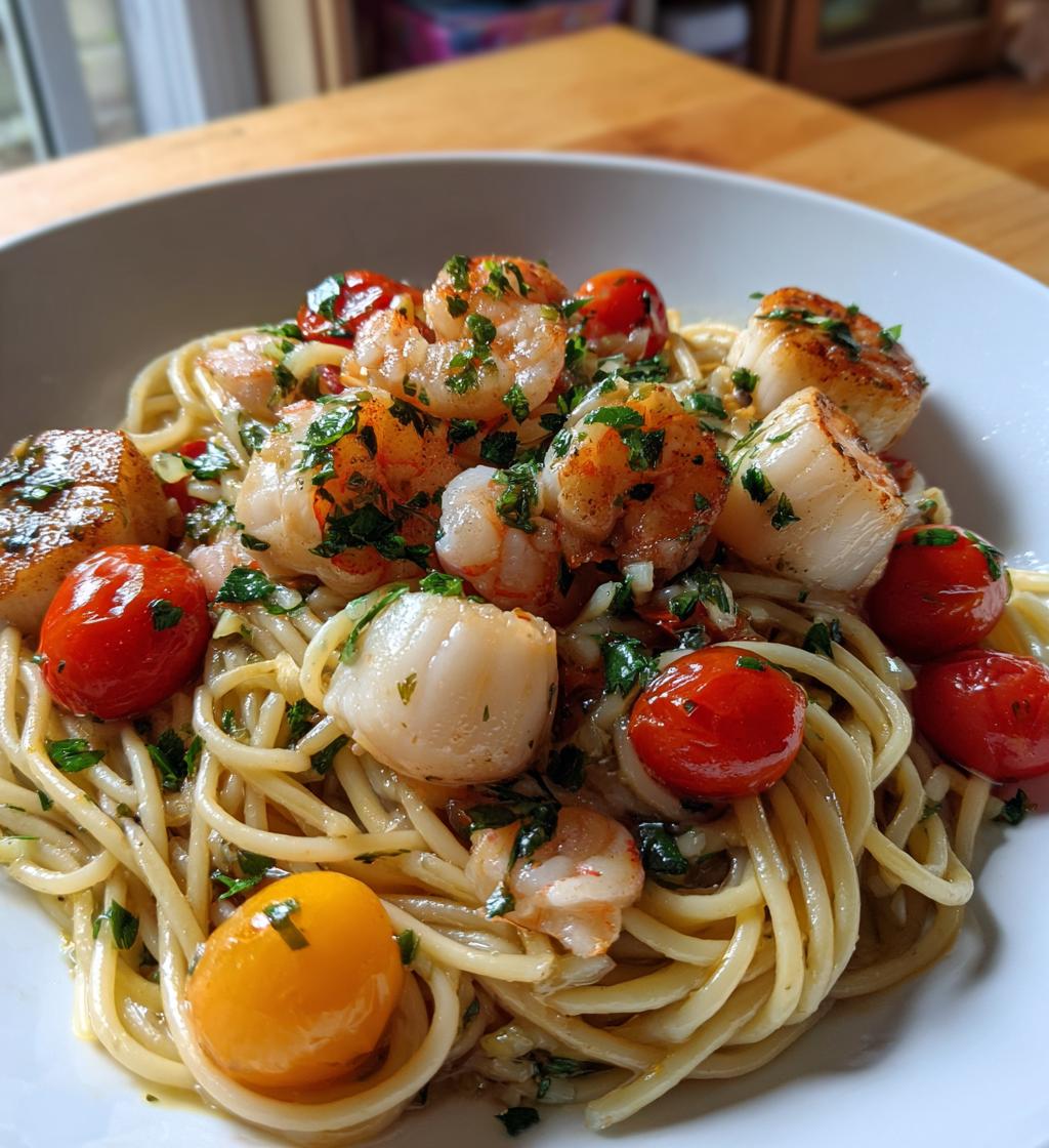 recettes pates fruits de mer - detail 1