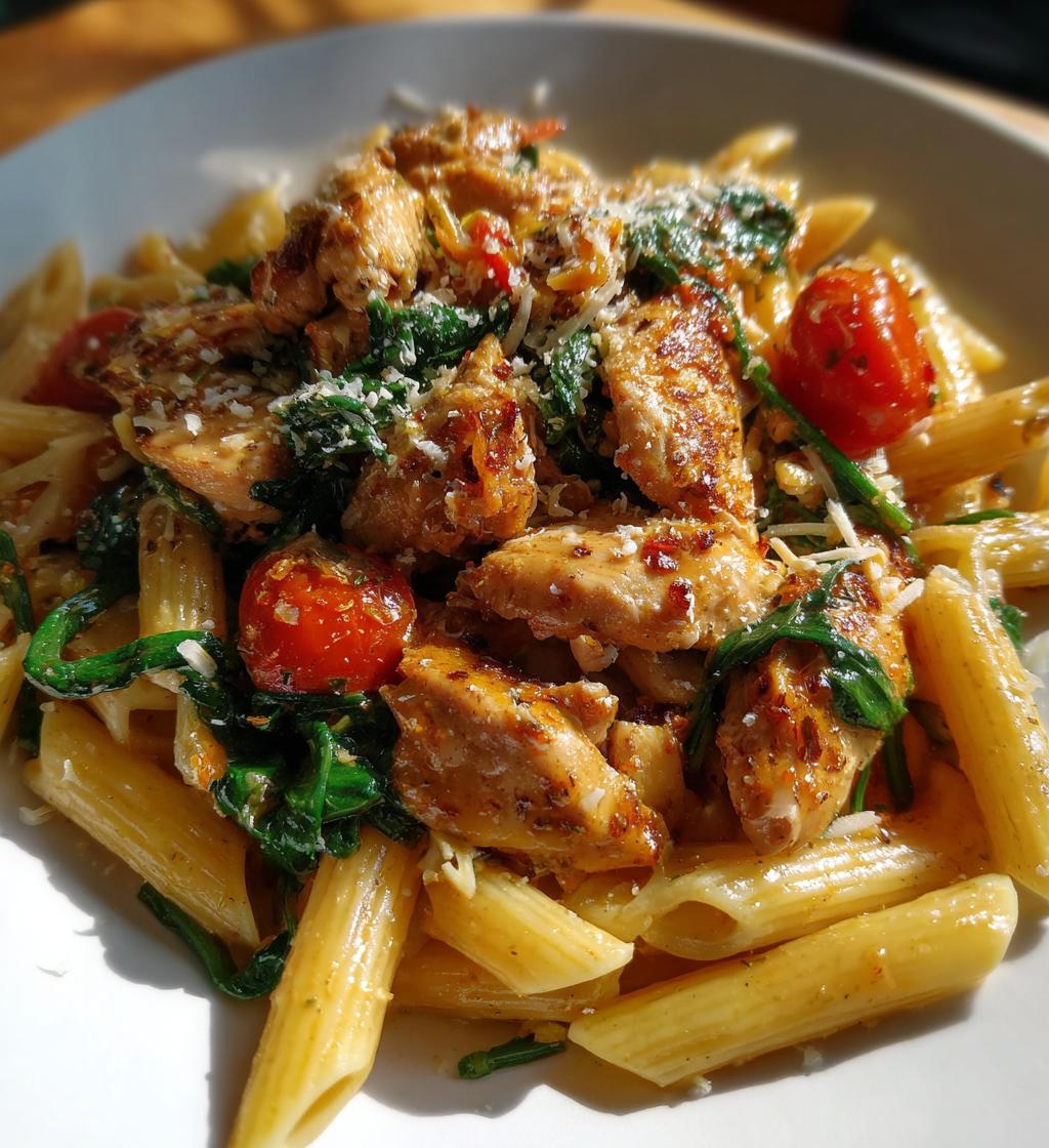 recettes pates poulet - detail 1