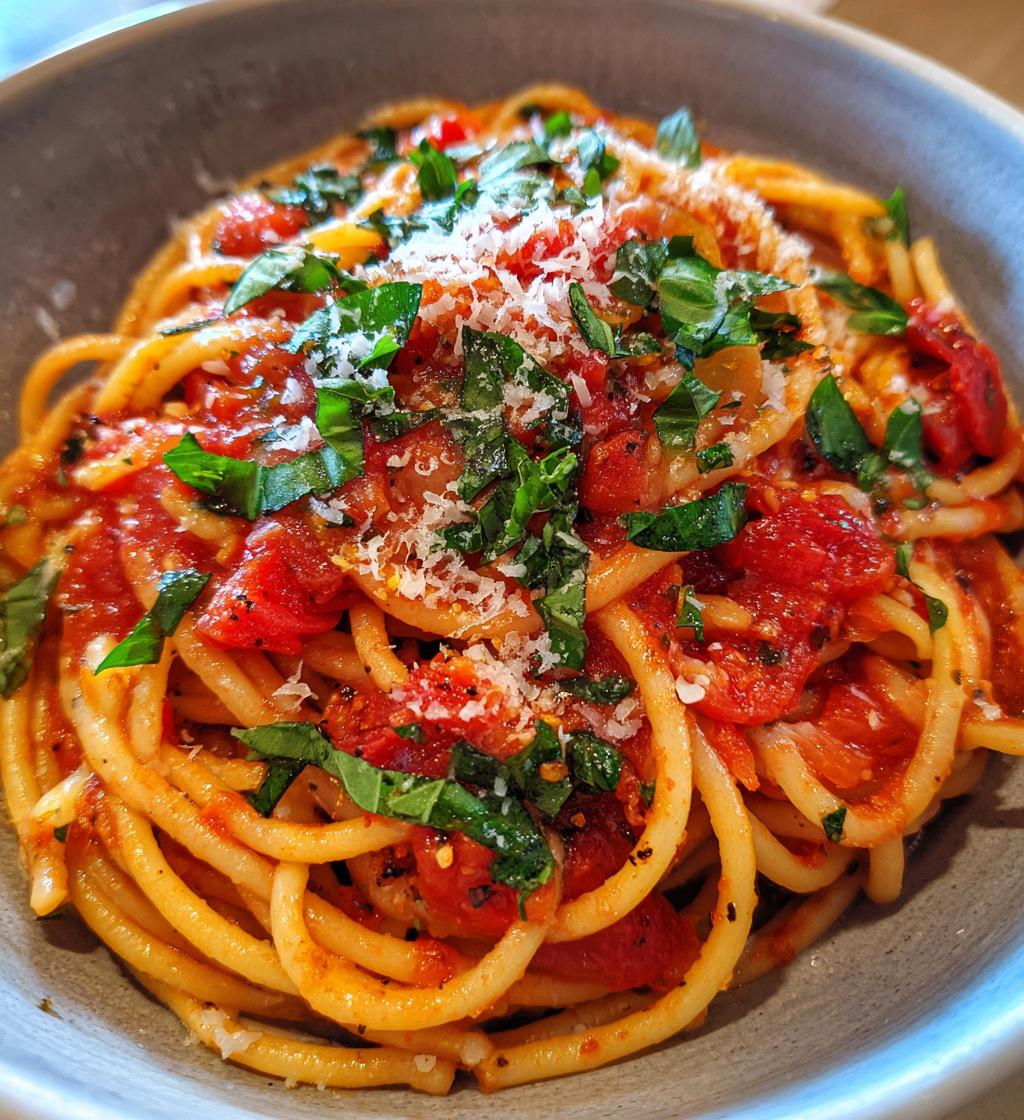 recettes pates tomates
