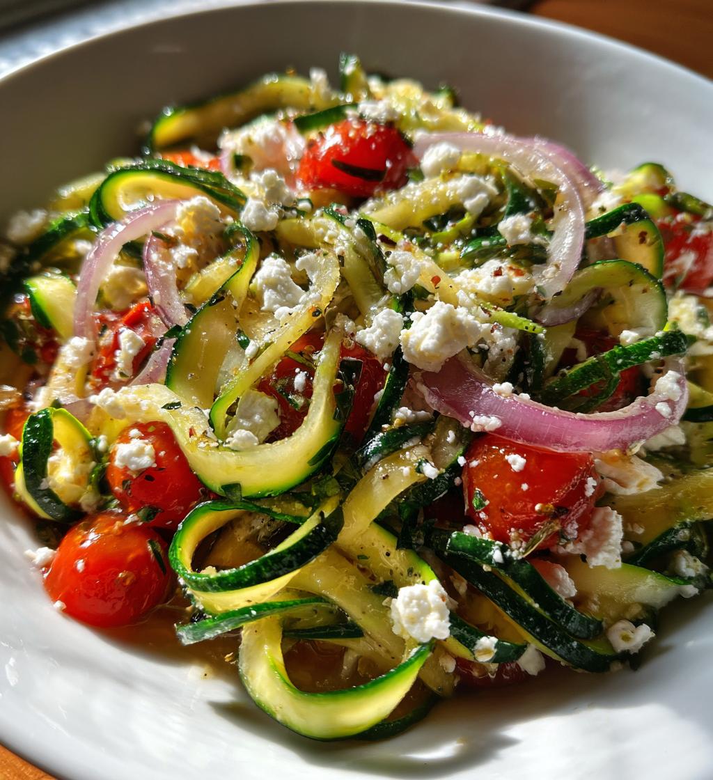 recettes salade de courgettes - detail 1