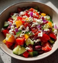 recettes salade grecque