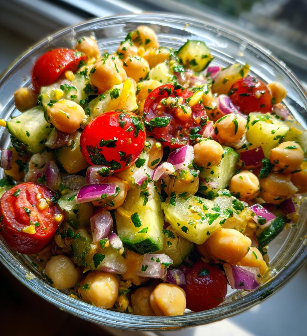 recettes salade pois chiche - detail 1