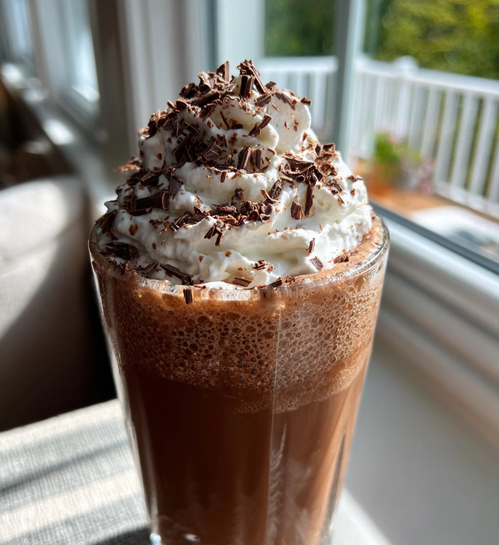 recettes sirop milkshake chocolat - detail 1