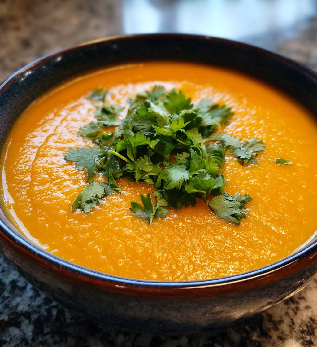 recettes soupe lentilles corail