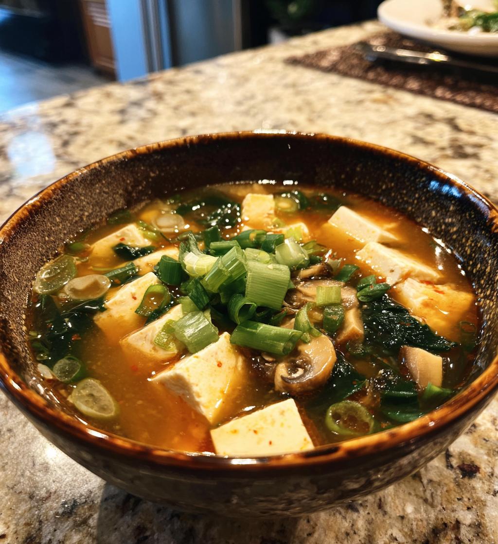 recettes soupe miso