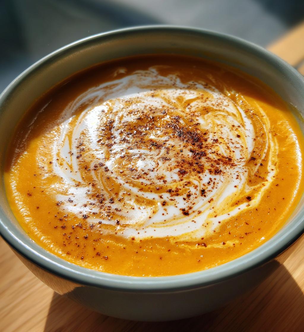 recettes soupe potiron