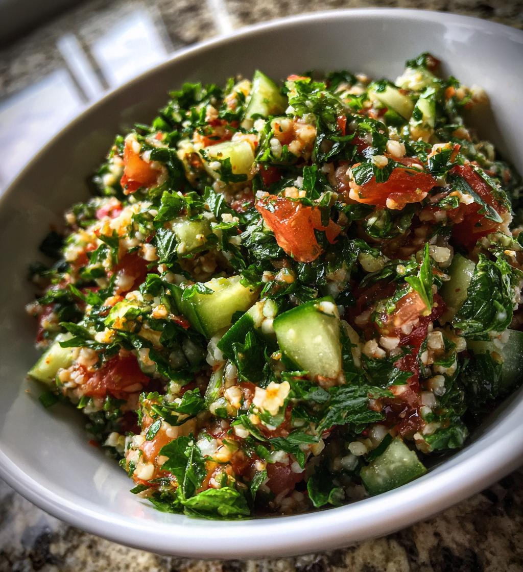 recettes taboulé salade
