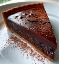 recettes tarte chocolat