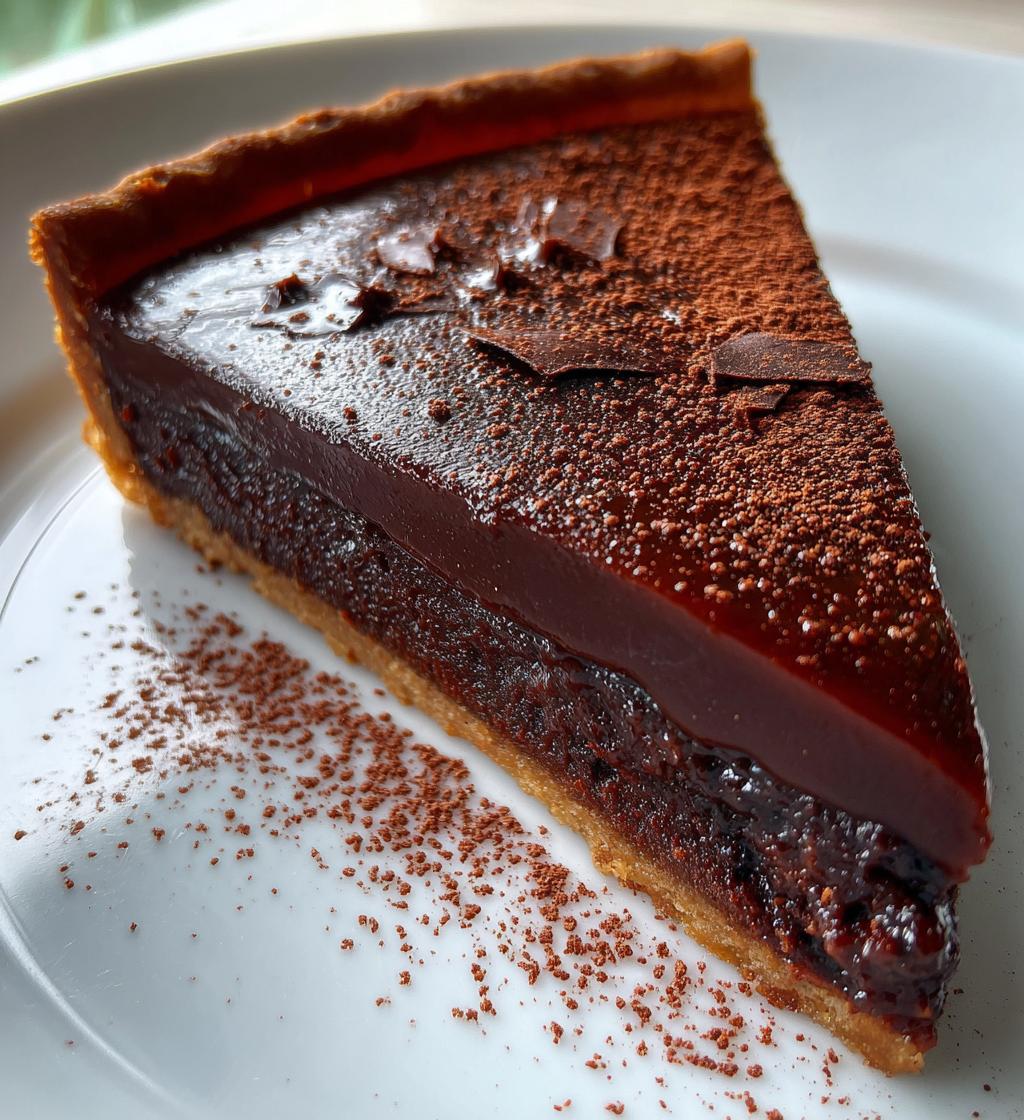 recettes tarte chocolat