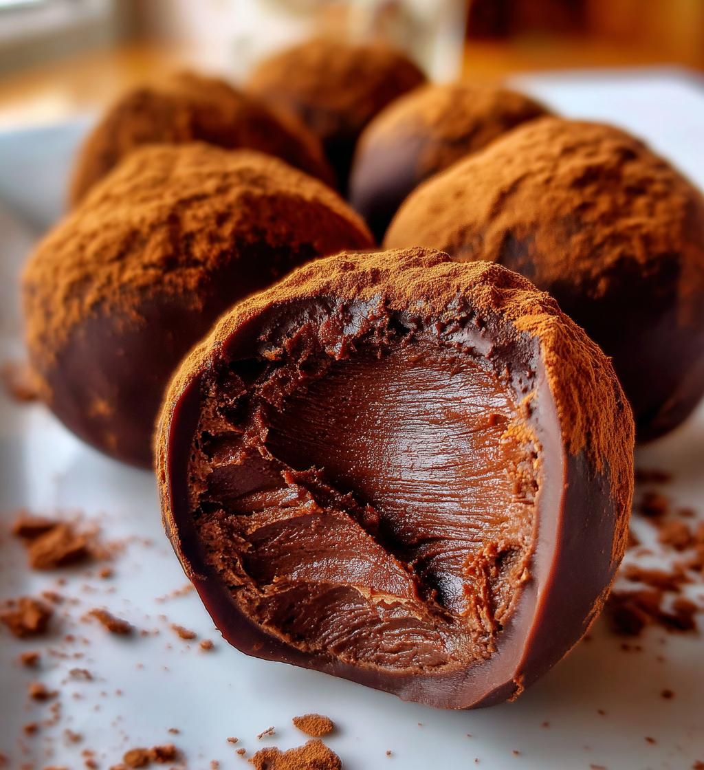 recettes truffes chocolat