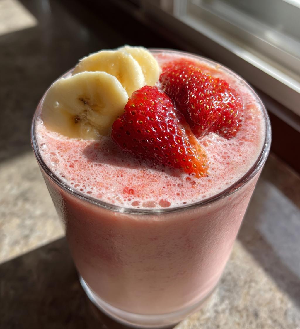 smoothie fraise banane thermomix recette - detail 1