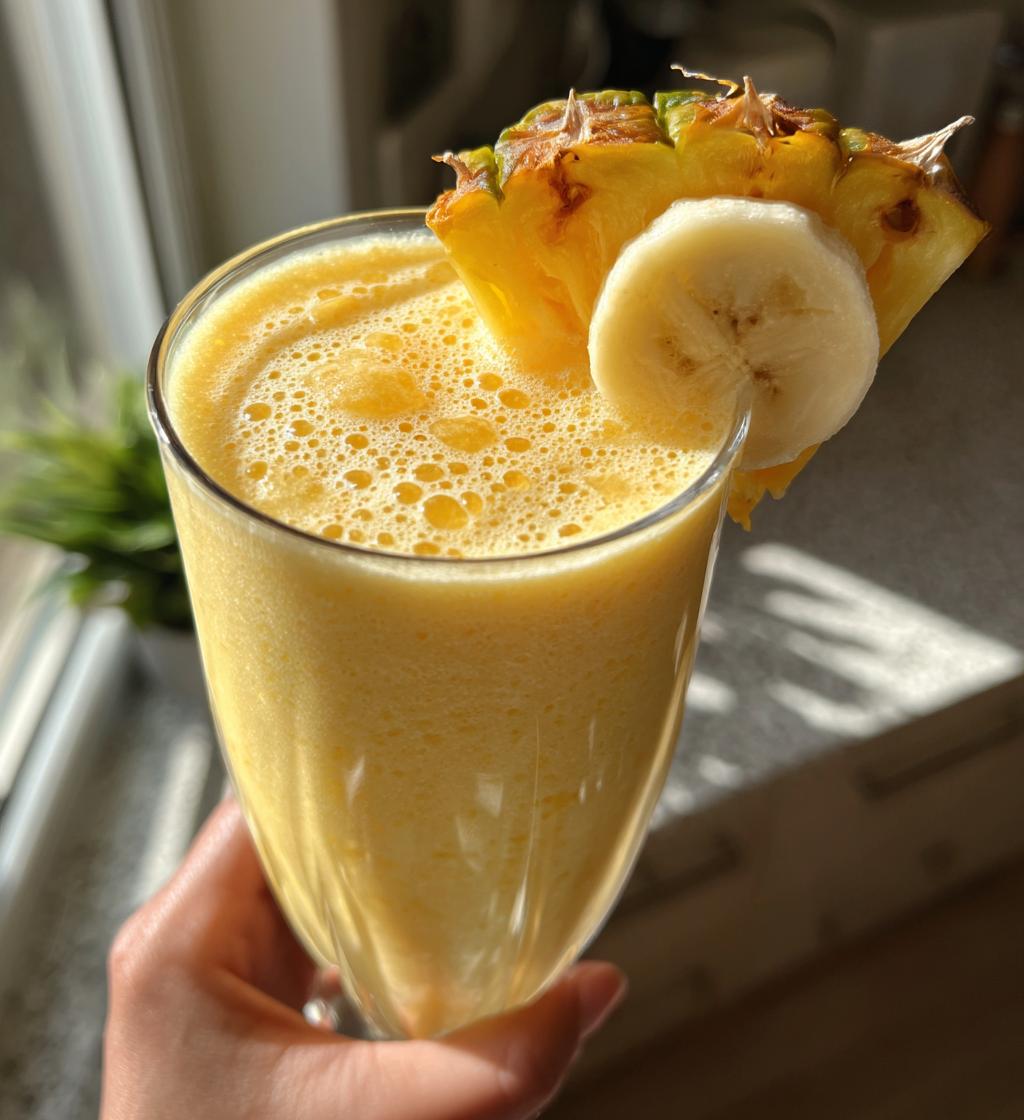 smoothie recette ananas - detail 1