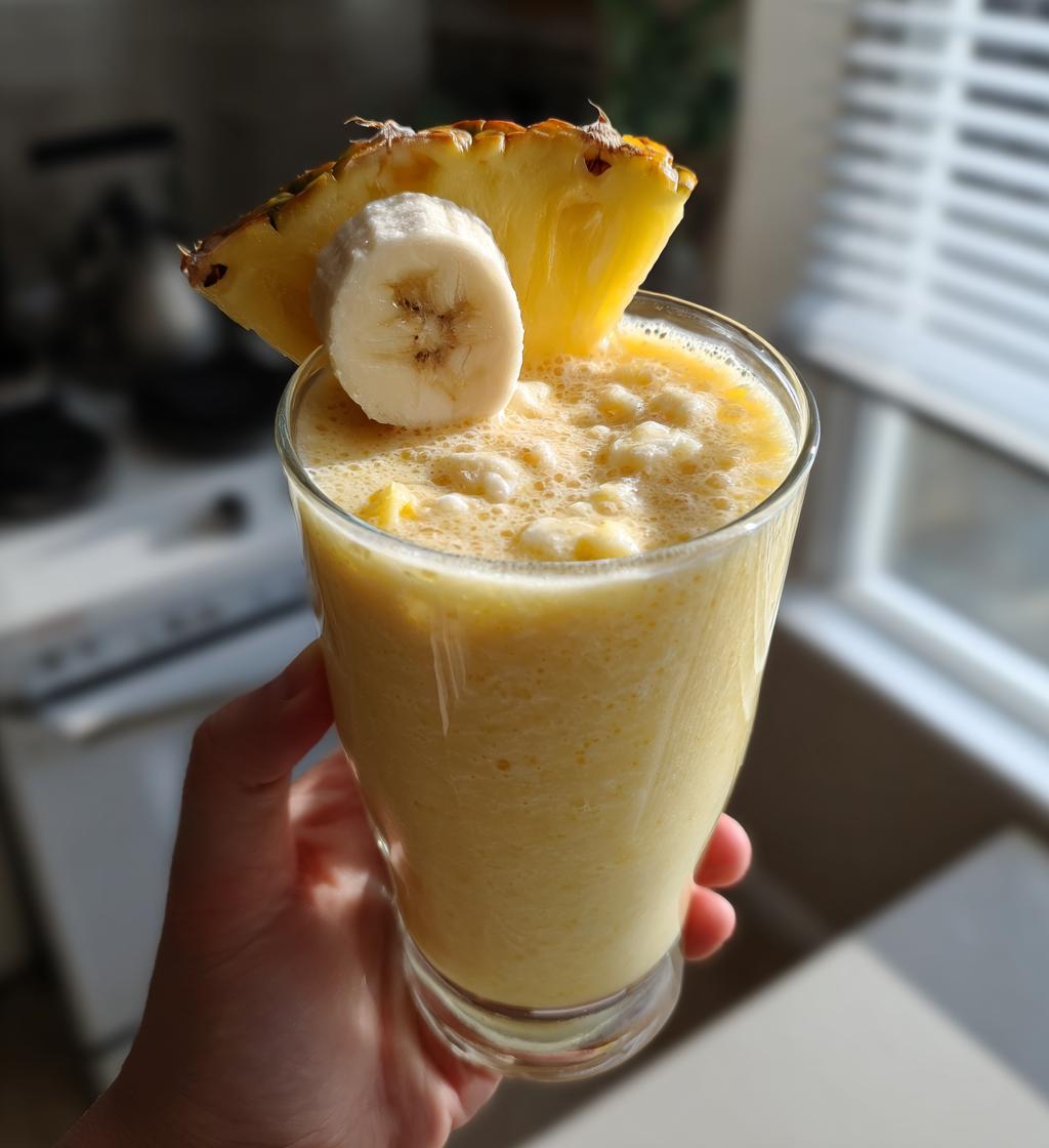 smoothie recette ananas
