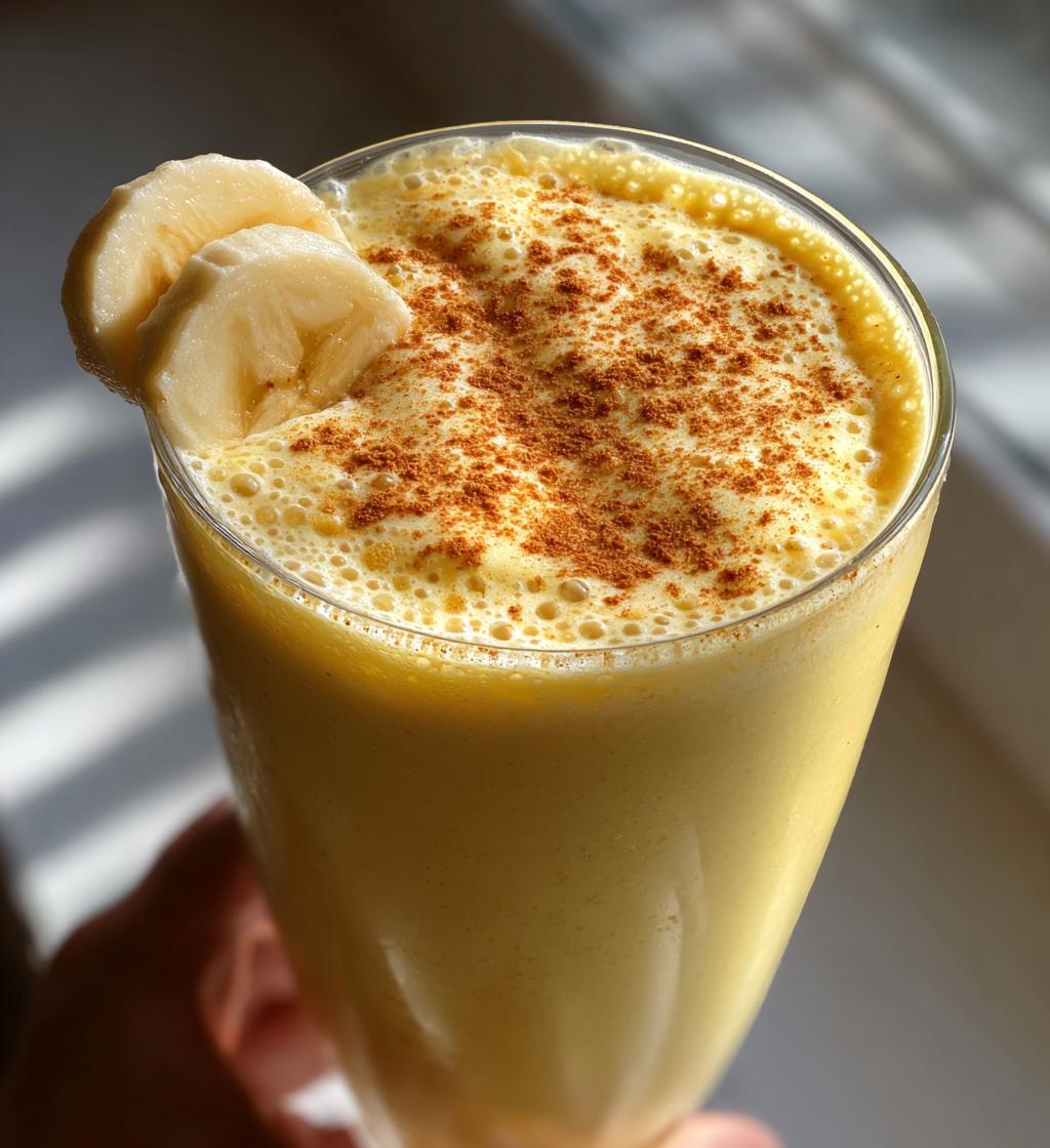 smoothie recette banane