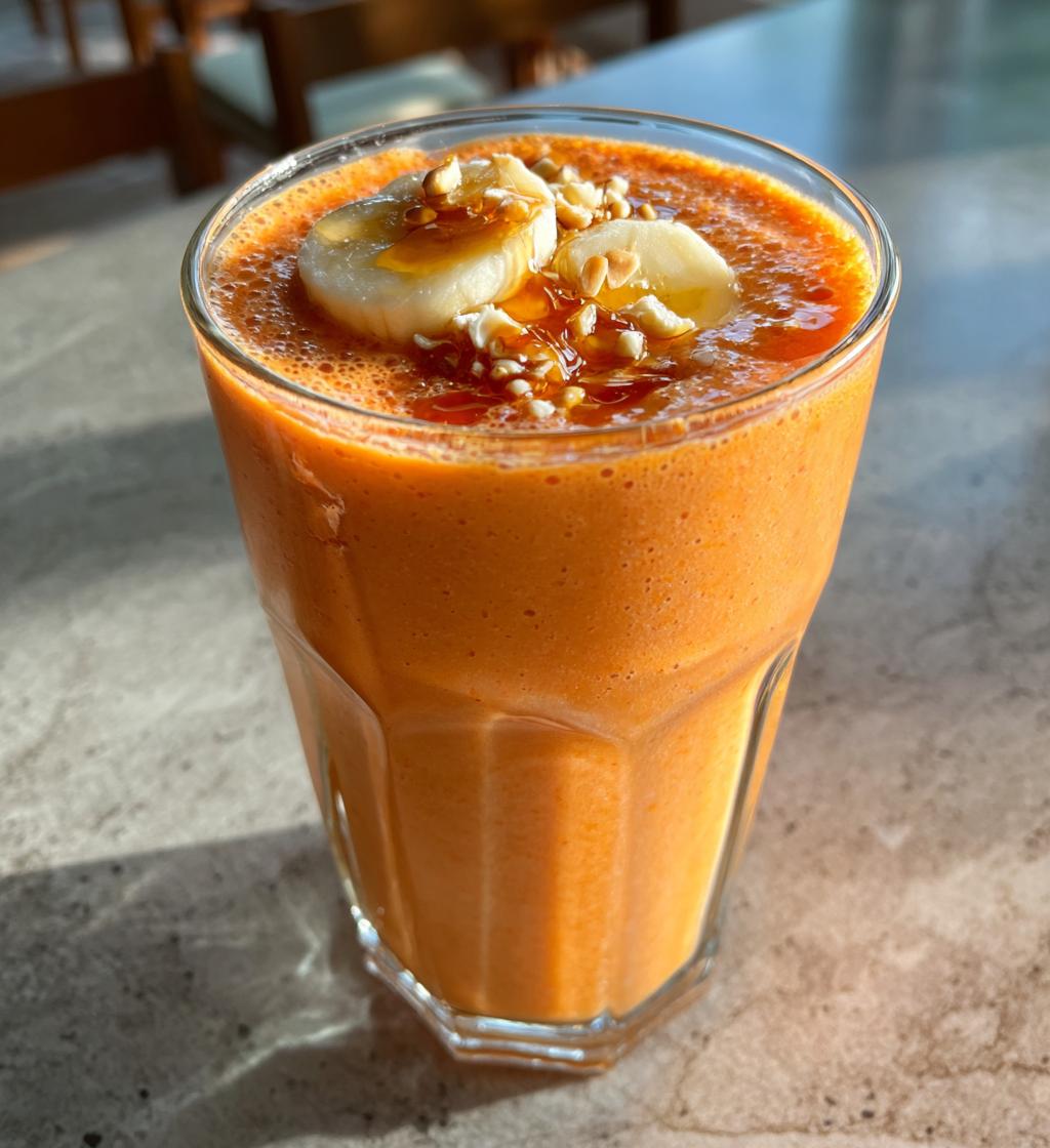 smoothie recette carotte
