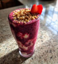 smoothie recette fruits congelés