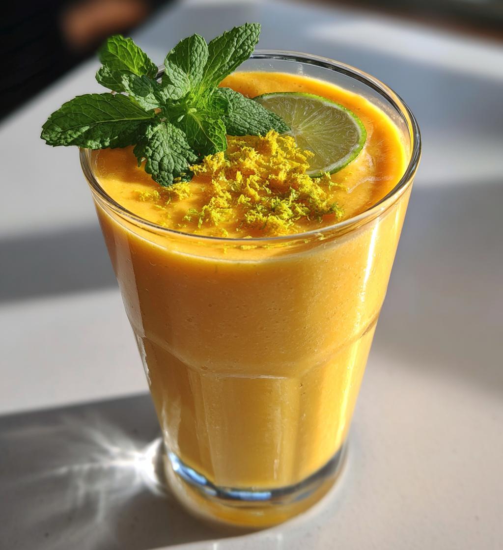 smoothie recette mangue - detail 1