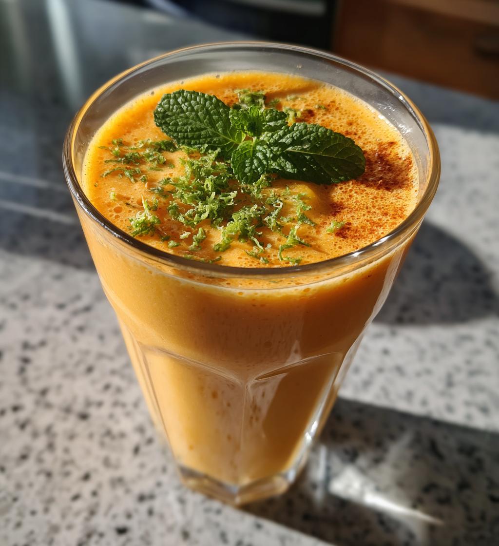 smoothie recette mangue