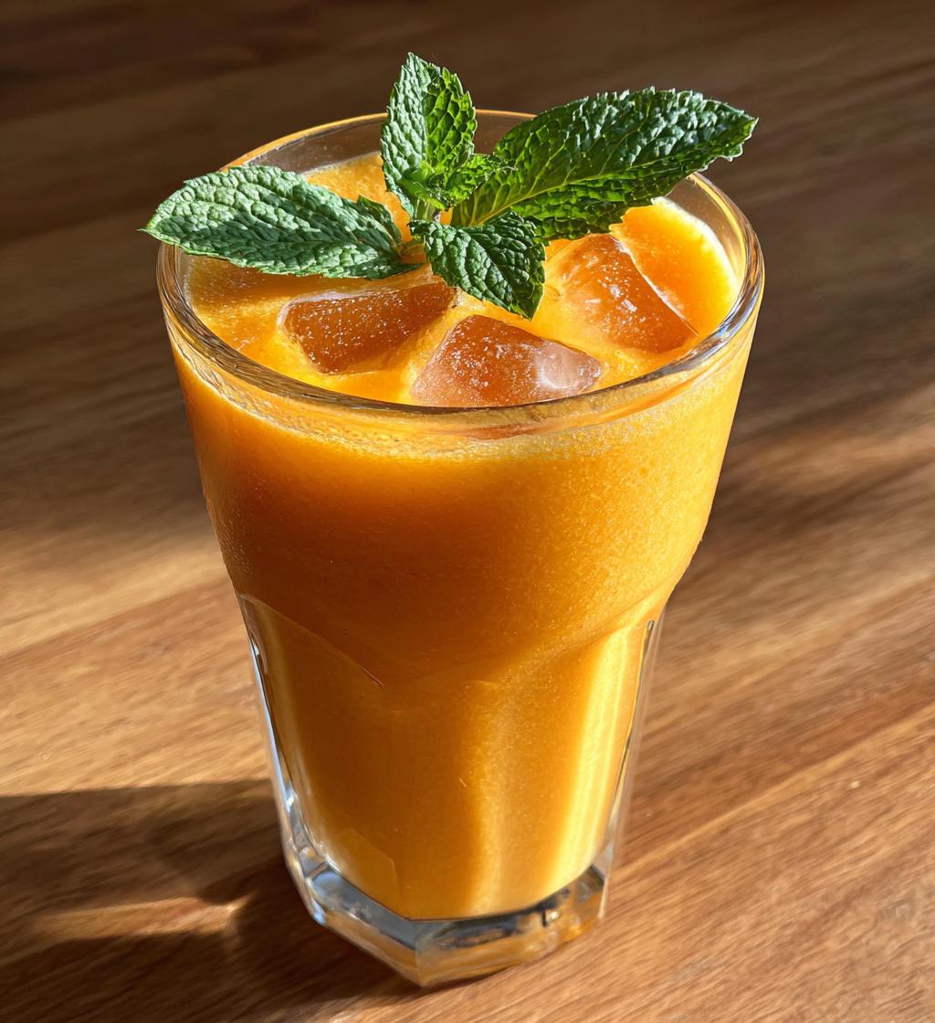 smoothie recette melon