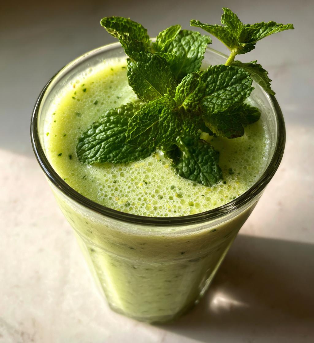 smoothie recette minceur concombre