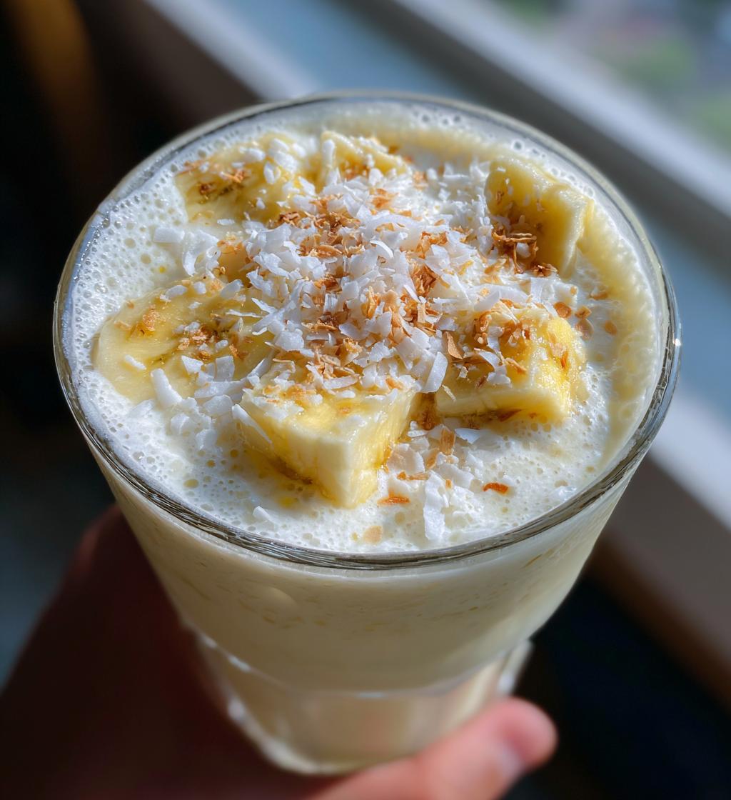 smoothie recette noix de coco