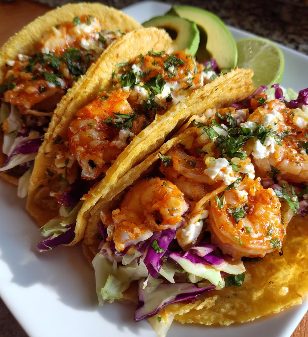 tacos crevettes recette - detail 1