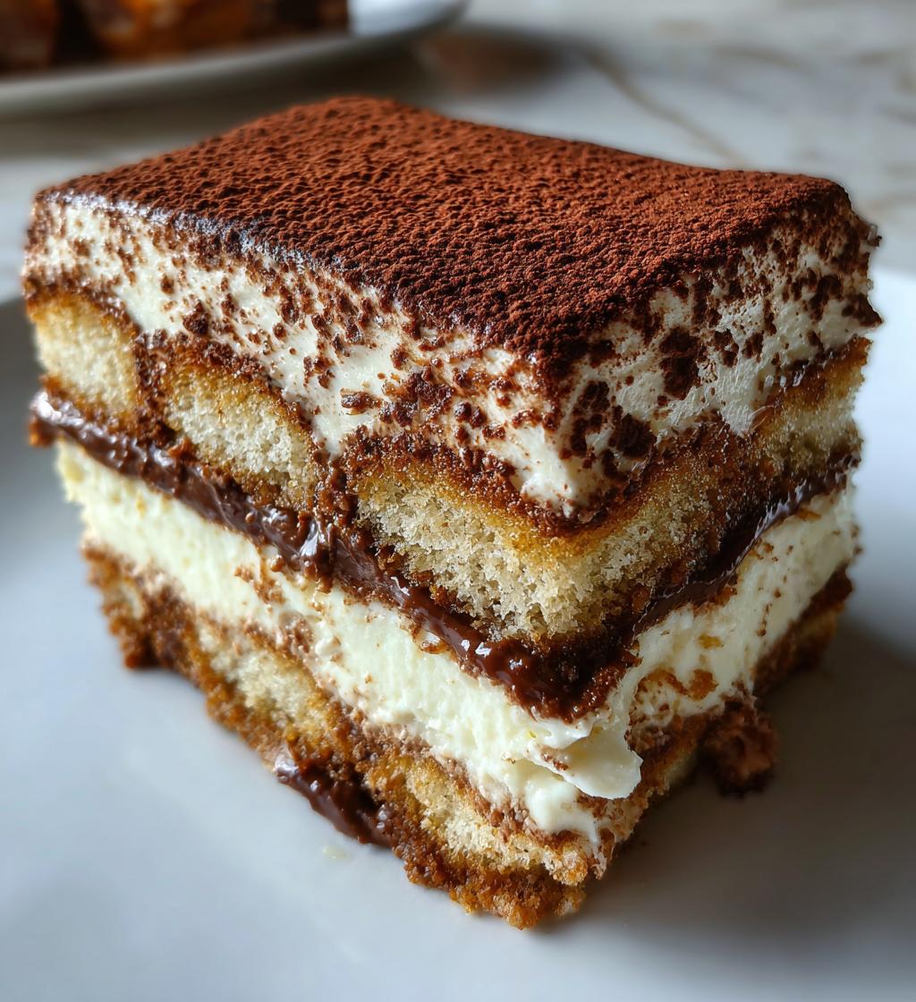 tiramisu recette au nutella