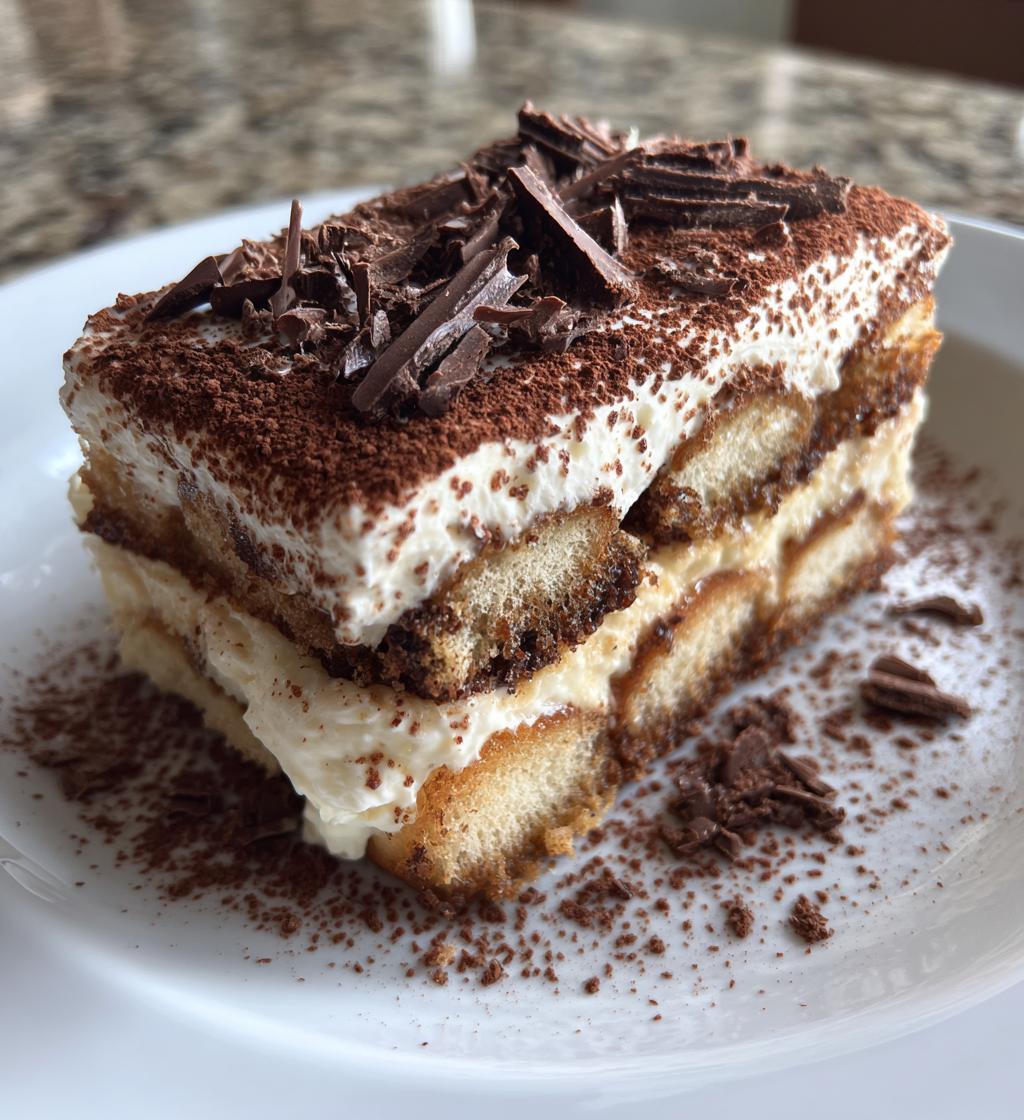 tiramisu recette buche - detail 1