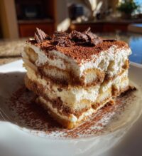 tiramisu recette poire chocolat