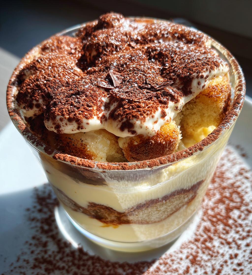 tiramisu recette verrine - detail 1