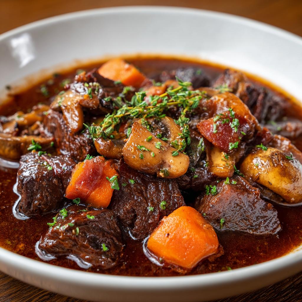Bœuf Bourguignon - detail 1