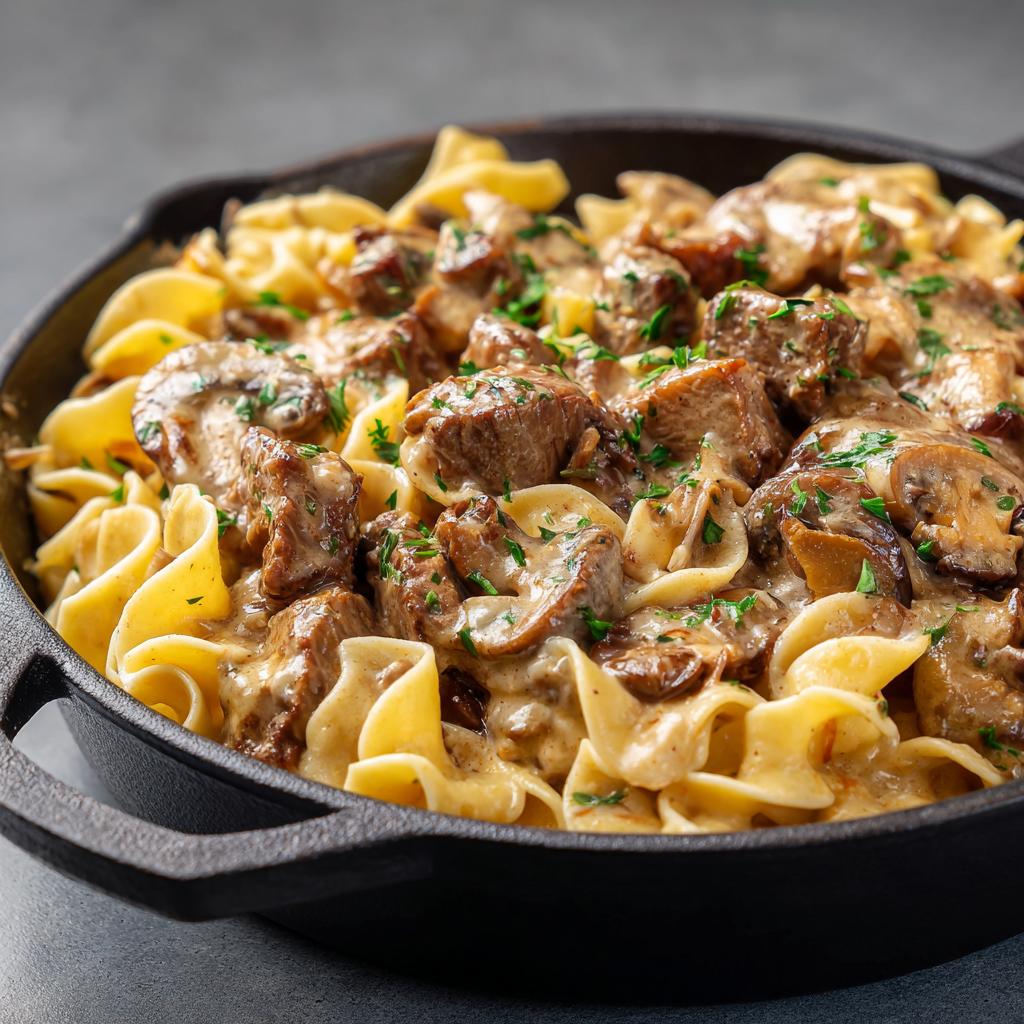 Bœuf Stroganoff - detail 1