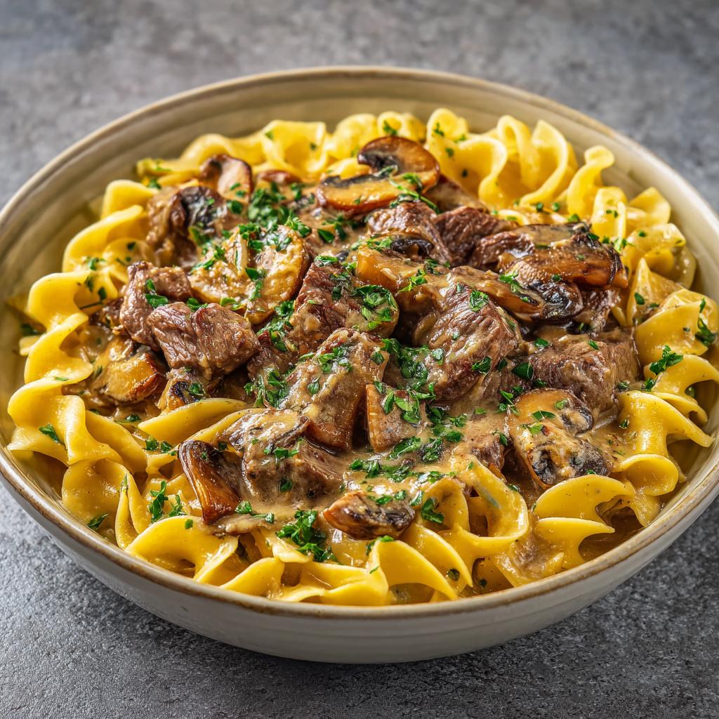 Bœuf Stroganoff