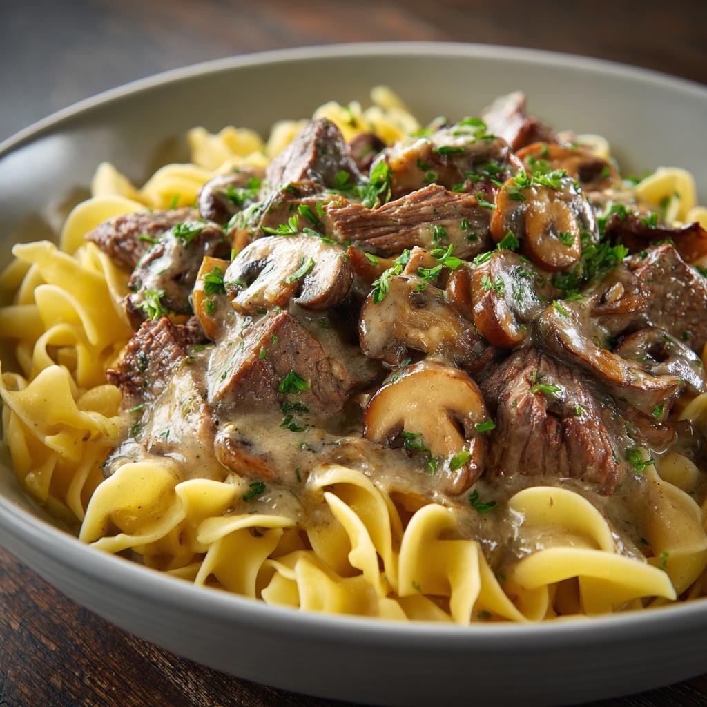 Bœuf Stroganoff