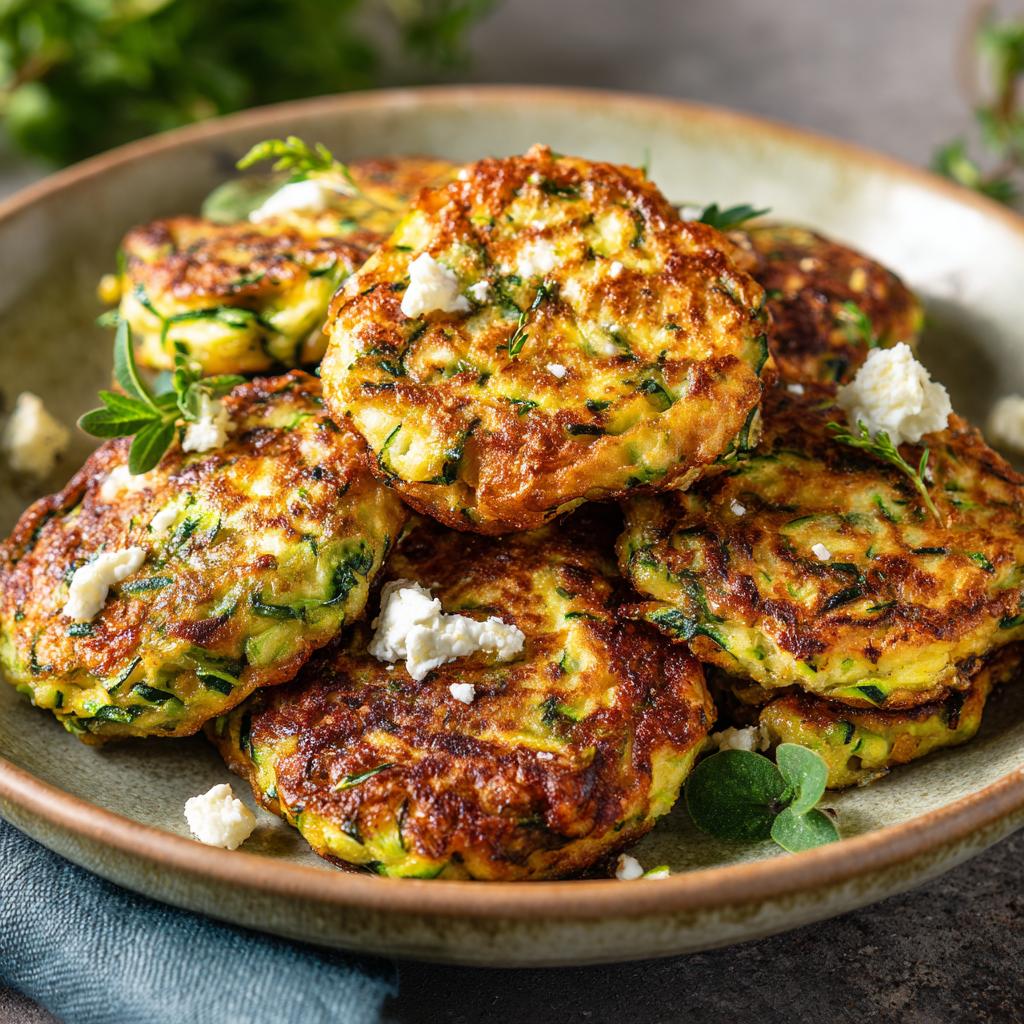 Fritters de Courgettes Saines