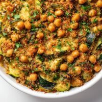 Gratin de Courgettes aux Pois Chiches