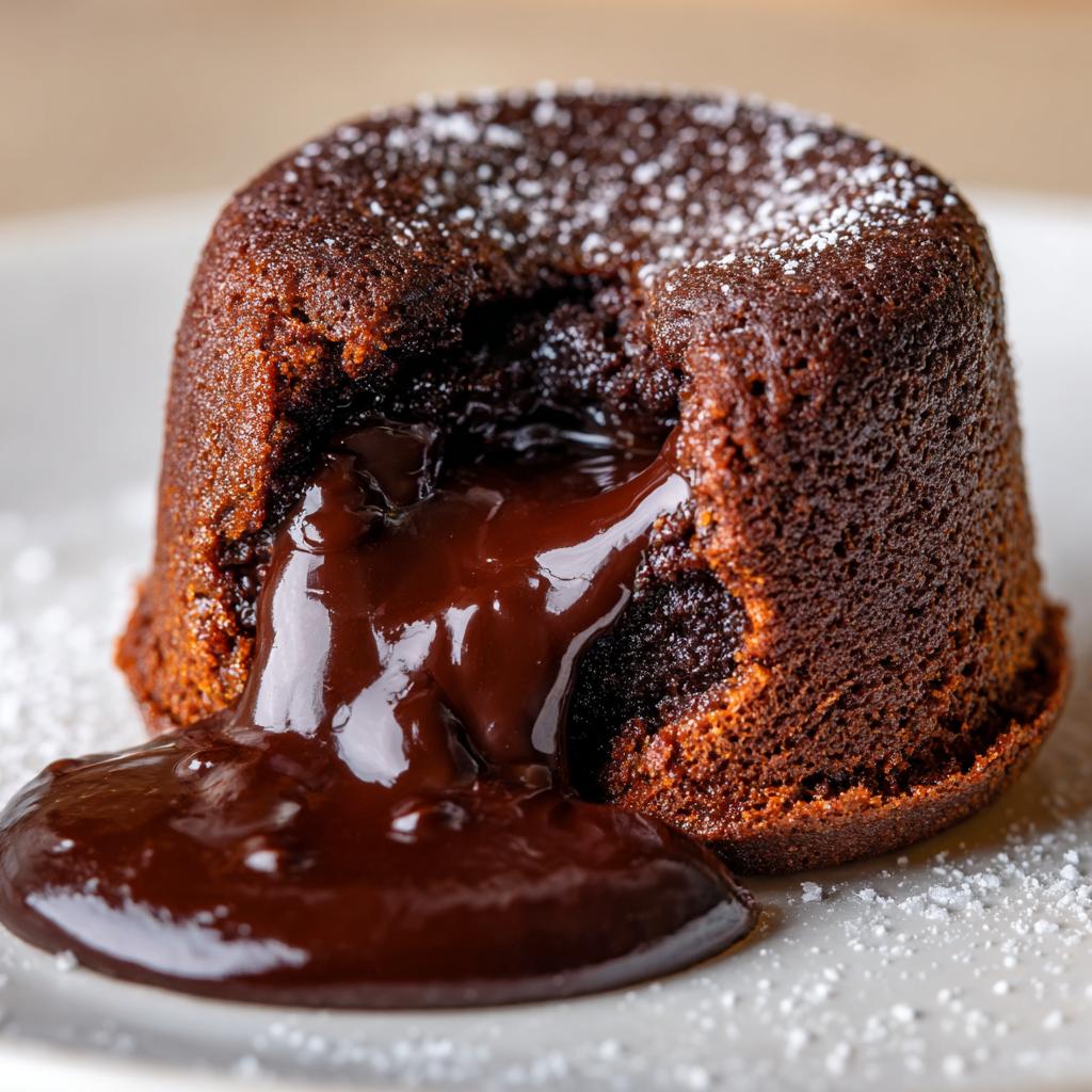Gâteau Lava au Chocolat - detail 1