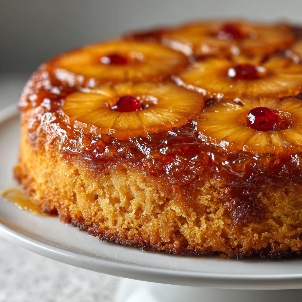Gâteau Renversé à l'Ananas - detail 1