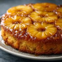 Gâteau Renversé à l'Ananas