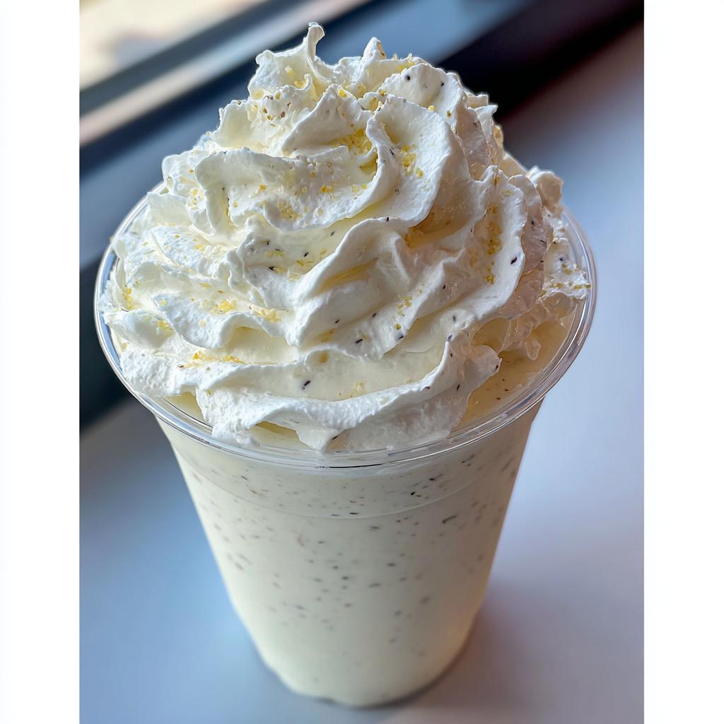 Milkshake à la Vanille Sans Glace
